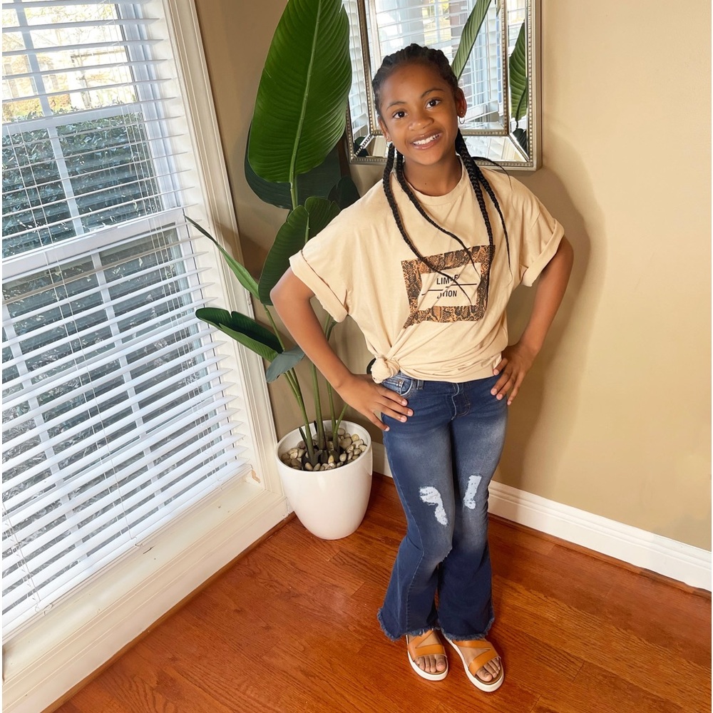 Girls Flare Jeans